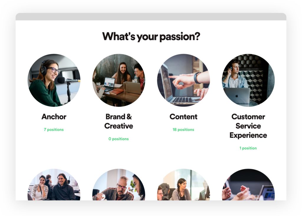 Пример страницы Вакансии — spotifyjobs.com